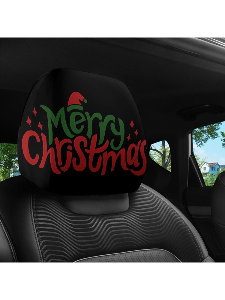 Christmas‑Themed Print Headres - Seat Cleaner Fabric ulasan dan harga