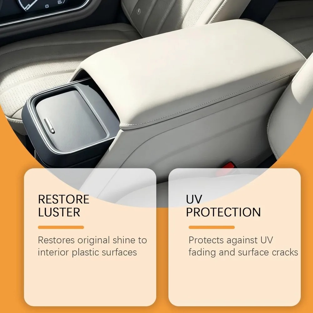 Leather Restorer And Black Pla - Leather Cleaner Interior ulasan dan harga