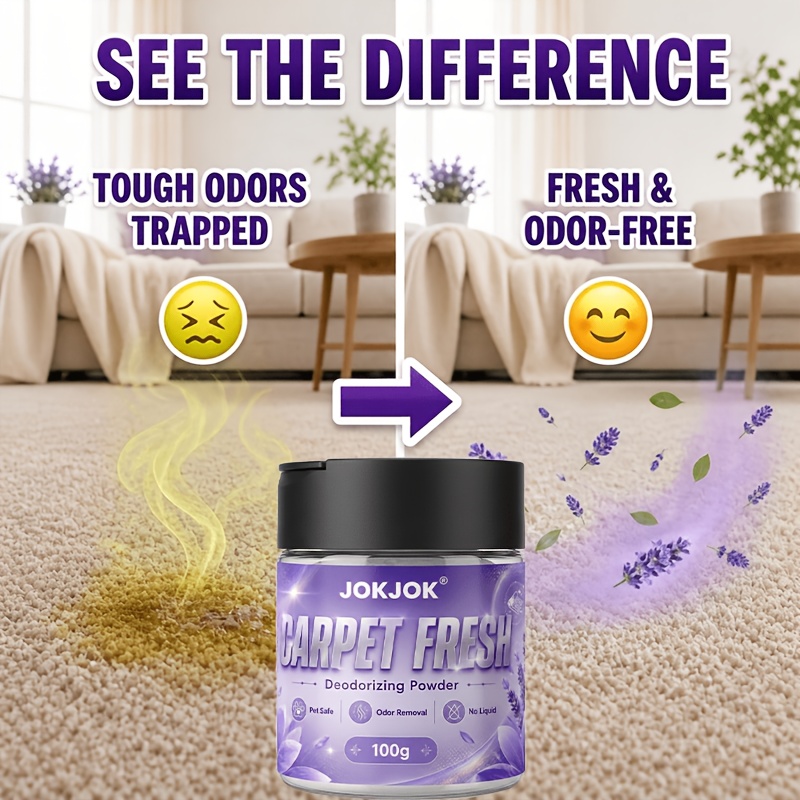 Lavender-Scented Carpet Cleani - Seat Cleaner Fabric ulasan dan harga